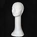 Wig Head, RIUDA Mannequin Female Foam Long Neck Head Model Hair Hat Wig Glasses Stand Display