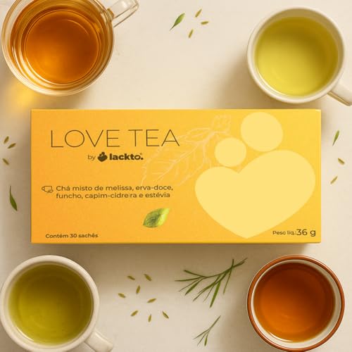 Chá da Amamentação | Chá da Mamãe | 30 Sachês 5 Ervas Naturais | Suporte Amamentação | Sem Corantes Sem Conservantes 100% Natural | Love Tea | 1 Caixa