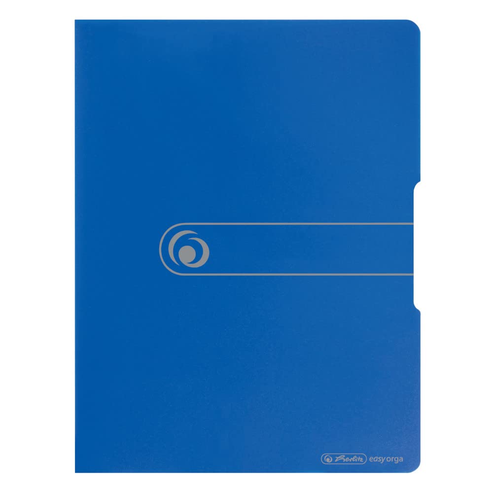 Herlitz Easy Orga To Go A3 PP Display Book - Opaque Blue