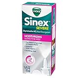 VICKS Sinex Ultra Fine Mist, Moisturizing, 0.5 Fluid Ounce, Pack of 4