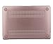 MOSISO Plastic Hard Shell Case & Keyboard Cover Skin & Screen Protector Compatible with MacBook 12 inch with Retina Display (Model A1534, Release 2017 2016 2015), Rose Gold