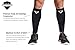 Calf Compression Leg Sleeves - Knee High Running Pressure Socks Support for Men Women Athletes & Nurses- for Sports Cycling Triathlon Fitness Basketball