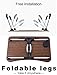 Laptop Desk Bed Tray, Foldable Lap Desk Bed Table for Breakfast Serving, Notebook Table with Tablet Slots for Couch Floor for Adults/Students/Kids – Blackthumb 2