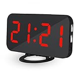 CieKen Alarm Clock LED Digital Clock, Easy To