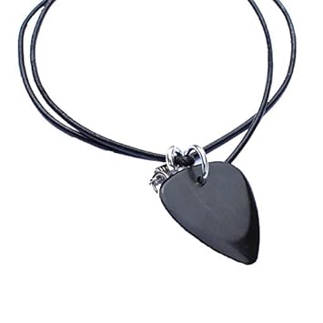 Timber Tones TTNLEBONY'Necklace/Halskette African Ebony', Luxus Plektrum/Plektren