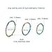 D.Bella Nose Rings 18 Gauge, Nose Rings Nose Hoops Piercing Hoops Studs Nose Ring Retainer