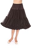 Womens Luxury Vintage Rockabilly Petticoat Crinoline Underskirt 26