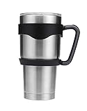 Handle for 30 oz Yeti Rambler Tumbler,RTIC,Sic Cup and more by PALOTOP(Black handle only)