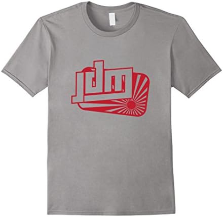 Men's JDM Flag Tshirt for men Japanese cars, drifting, racing Medium Slate