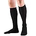 Truform 1913, Diabetic Compression Socks, 8-15 mmHg, Knee High, Cushion Foot, Black, X-Large (Pack of 2)