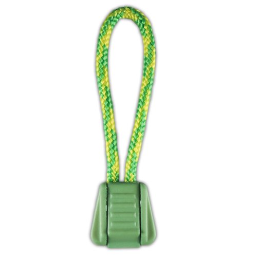 Paracord Planet Zipper Pulls Available in Various Color Combinations – Choose from 5, 10 and 20 Pack Sizes (Dayglow/Green, 5 Pack)