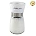 Refillable Salt and Pepper Grinder Set - Multi-Function Pepper Mill - Spice Grinder - Salt and Pepper Shakers - Sleek, Sophisticated Spice Mill- Durable, High Grade Ceramic Adjustable Grinding Core