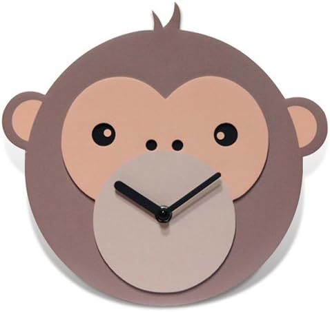 Amazon Co Jp 猿 ビジネス エヴァ 壁 時計 ホーム キッチン
