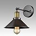 CLAXY Industrial Hardwired & Plug-in Wall Sconce Light (1-Pack)