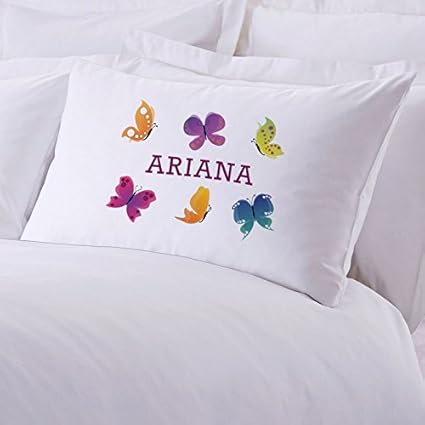 Amazon Com Personalized Direct Personalized Butterfly Pillow Case