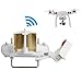 RCstyle Radar Antenna Range Booster for DJI Phantom 3 Standard Controller Transmitter Signal Extend (gold)