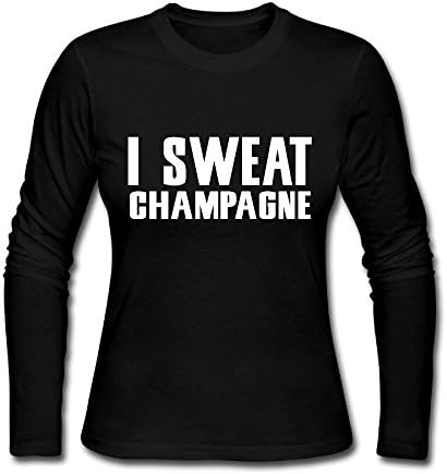 Womens Adult Classic Leisure I Sweat Champagne Long Sleeve T-shirt