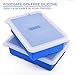 Eparé Large Ice Cube Maker Tray – Stackable Covered Trays Set – 2 inch Molds for Food Storage – Rocks Maker for Whiskey Cocktails