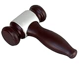 Judge's Gavel Shaped Stress Relief Colorful Squeezable Toy.