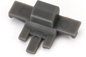 Furniware Cabinet Door Angle Restriction,20 Pieces 86 Degree Angle Restriction Hinge Clip for Soft Close Cabinet Hinges, Hinge Opening Angle Restrictor Clip, Nylon