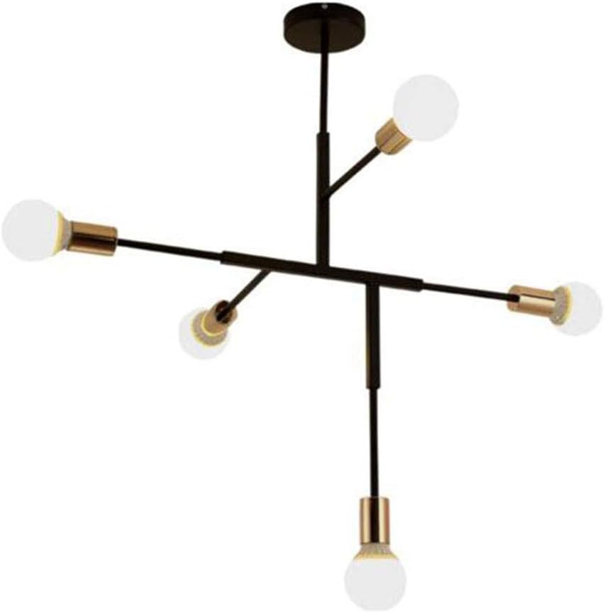 Candelabro, Dorado Sputnik Lámpara Colgante Lámpara de araña Moderna de