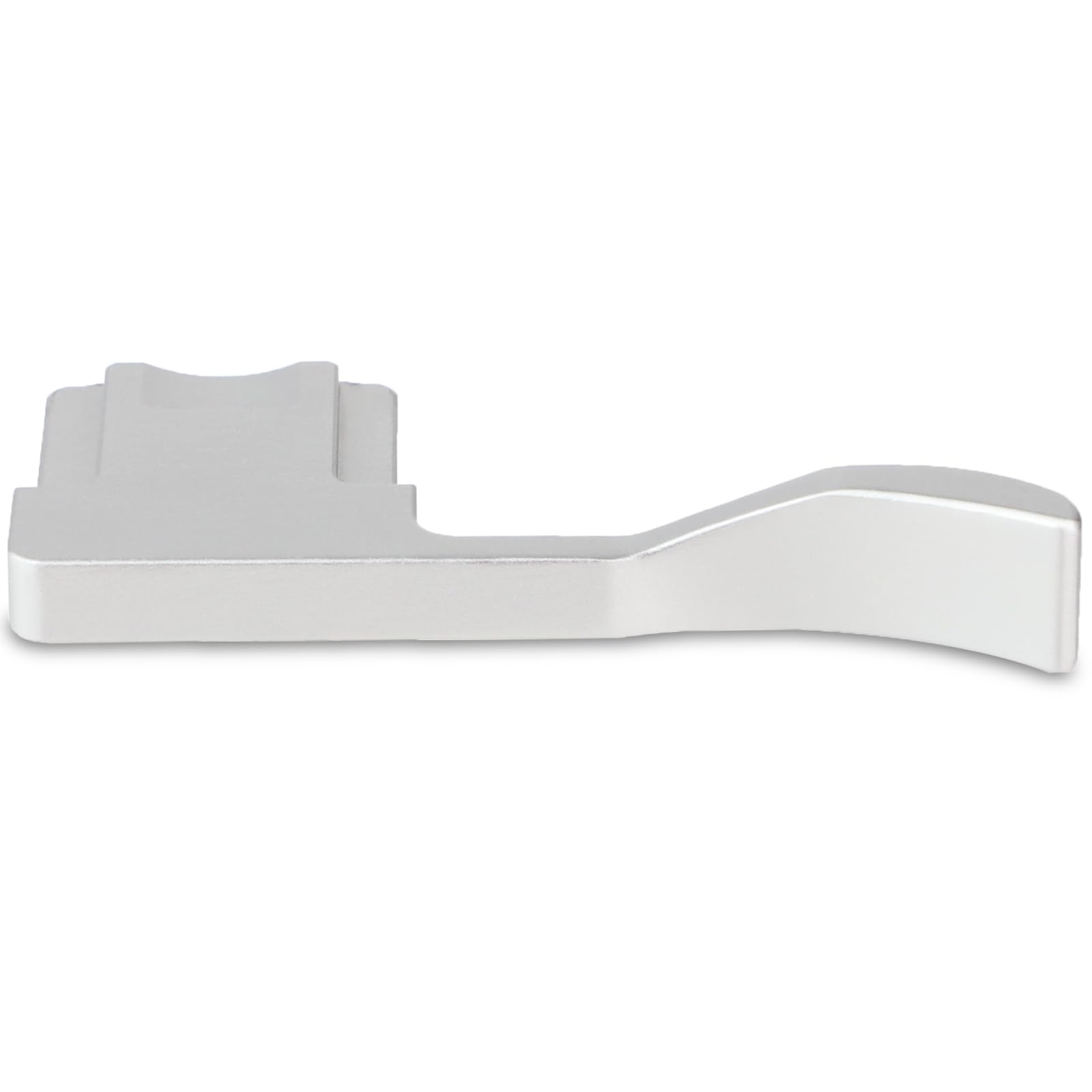 Haoge THB-GR3S Metal Hot Shoe Thumb Up Rest Hotshoe Hand Grip for RICOH GR III GRIII GR3 Camera Silver