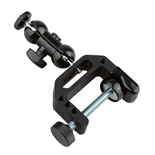 CAMVATE Camera Clamp Mount for DSLR Camera Led Video Light and