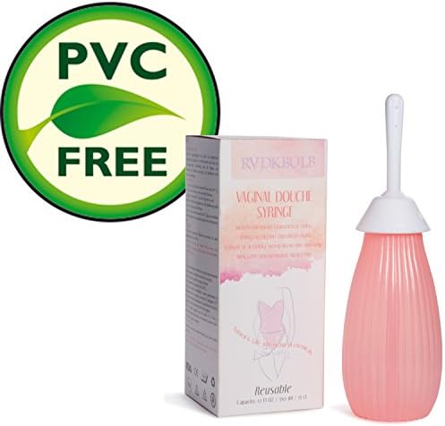 RVDKBULB 100% Safe Natural Douche for Superior Vaginal Hygiene and Excellent Vaginal Cleaning, Non-Allergenic, FDA Approved