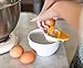 Internet’s Best Egg Separator - Egg White Egg Yolk Separator - Filter Egg Sieve - Breakfast Kitchen Tool Strainer
