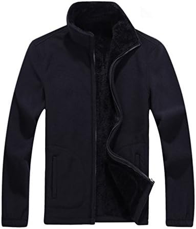Men's Thick Jackets Softshell Fleece Sportswear 6XL 7XL 8XL Woolen