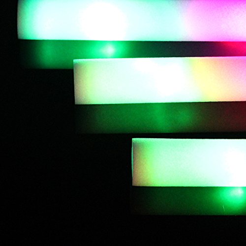 image for Gbell 10Pcs LED Party Glow Sticks Fun,Flashing Light Effect Sticks, Co