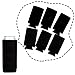 LAGUTE Beer Can Sleeves, Extra Thick Neoprene 6 Packs Can Sleeve Covers Fits Tall and Slim 19.2 Oz Cans, Holds Longer Cold for Beer/Soda/Soft Drink, Great for Wedding, Events or Parties-Black DIY