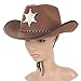 Tinksky Cowboy Western Wild Hat Fancy Dress Halloween Party Costume Props Gift Brown