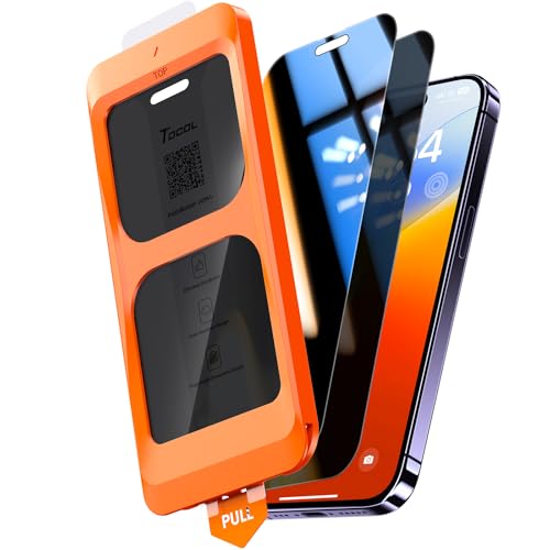TOCOL für iPhone 14 Pro für Panzerglas Sichtschutz... en promo sur Amazon