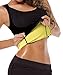 Gainkee Neoprene Sweat Waist Trainer Vest for Weight Loss Women Slimming Shirt Body Shaper with Sauna Suit Effect (Large)