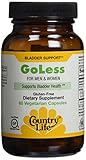 Country Life Go Less - Supports Bladder Health for Men and Women - 60 Vegan Capsules