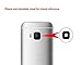 OmniRepairs Rear Facing Glass Camera Lens Cover Replacement For HTC One M9 with Pre-installed Adhesive and Repair Toolkit (Glass Lens)
