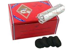 Charcoal 100 Pieces of Three Kings Hookah Charcoal Box 40mm