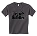 Swift Pigeon Apparel The Rodfather - Funny Godfather Fishing Joke Fisherman Mens T-Shirt