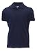 French Toast Girl's 2 Pack Uniform Short Sleeve Polo Shirts, Navy, Medium (7/8)