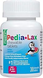 Fleet Pedia-Lax Chewable Tablets Watermelon Flavor