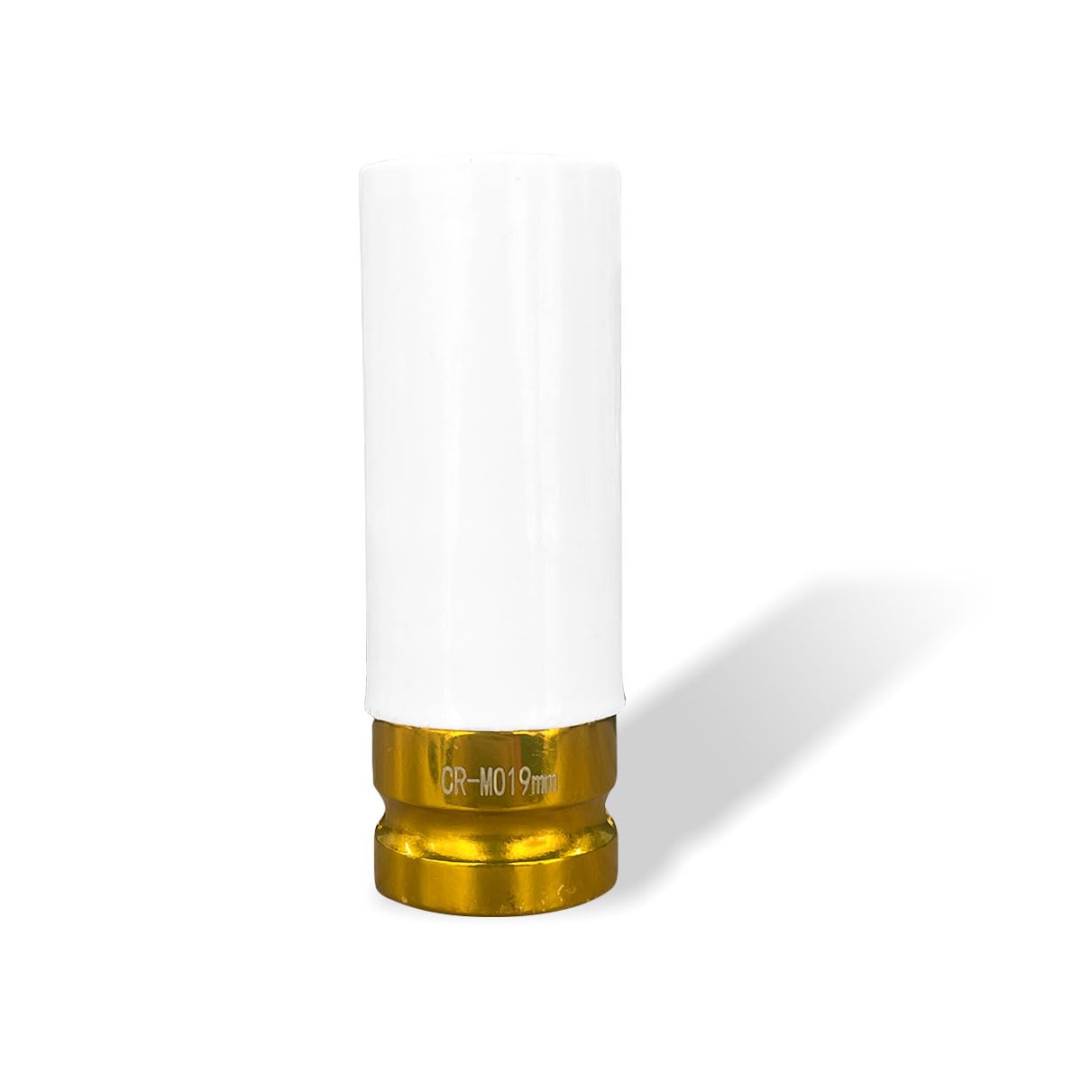 Photo 1 of 1/2" Drive 19 mm Lug Nut Impact Socket, Non-Marring Deep Lug Nut Socket, Thin Wall Wheel Rim Protector Sleeved Socket (19mm/0.7inch)