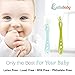 Baby Spoons BPA Free Soft TIP Baby Spoon with Baby Utensils CASE - 6 Silicone Baby Feeding Spoon and Toddler Spoons | Toddler Utensils for Baby Spoons Self Feeding | Baby Eating Supplies Set