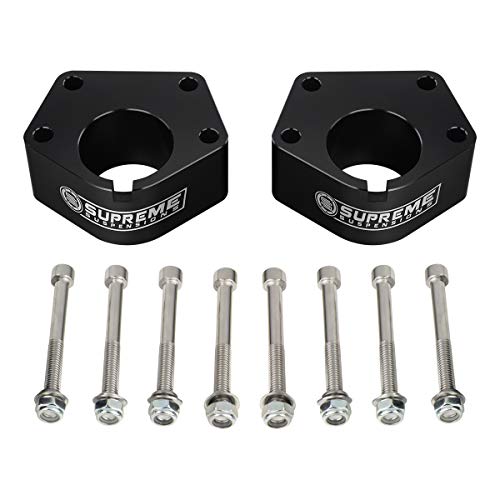 Supreme Suspensions - Toyota IFS Pickup T100 Lift Kit 3" Front + 2" Rear Aircraft Billet Ball Joint Spacers and Lift Blocks + U-Bolts + Differential Drop + Sway Bar Brackets [7" Axle]