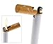 Portable Cigarette-Shaped Flame Lighter Refillable Butane Gas Cigar Lighter Men