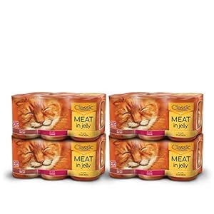 Butcher's Classic Wet Cat Food Variety Tin Meat in Jelly (24 x 400g)