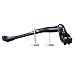 Outtag Bicycle Adjustable Kickstand Aluminium Alloy Kick Side Stand w/Wrench Tool for 24'' 26'' 28