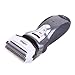 HDE Men's Rechargeable Cordless Travel Shaver Razor Electric Precision Trimmer Groomer- Carbon Fiber Gray