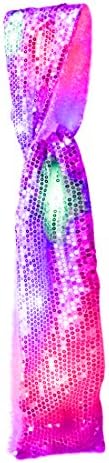 LED Scarf, DAXIN DX Light up Soft White Scarf Costume for Women Men