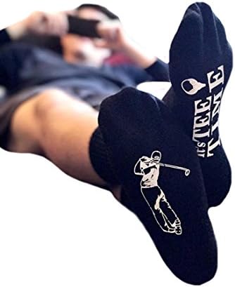 Ryshman IF YOU CAN READ THIS BEING ME CHOCOLATE & Fuck Off Crew Socks For Men Women (Golf2)